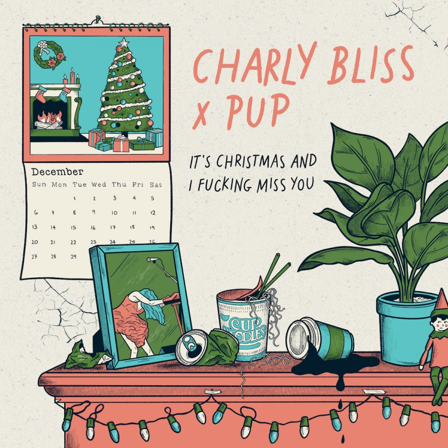 Charly Bliss It&#039;s Christmas and I Fucking Miss You cover artwork