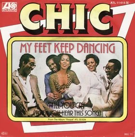 Chic My Feet Keep Dancing cover artwork