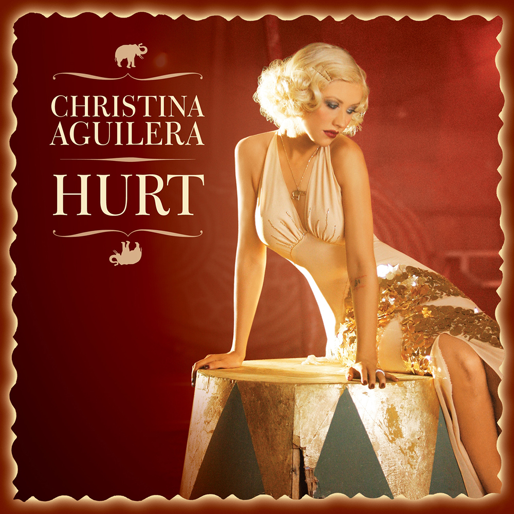 Christina Aguilera — Hurt cover artwork