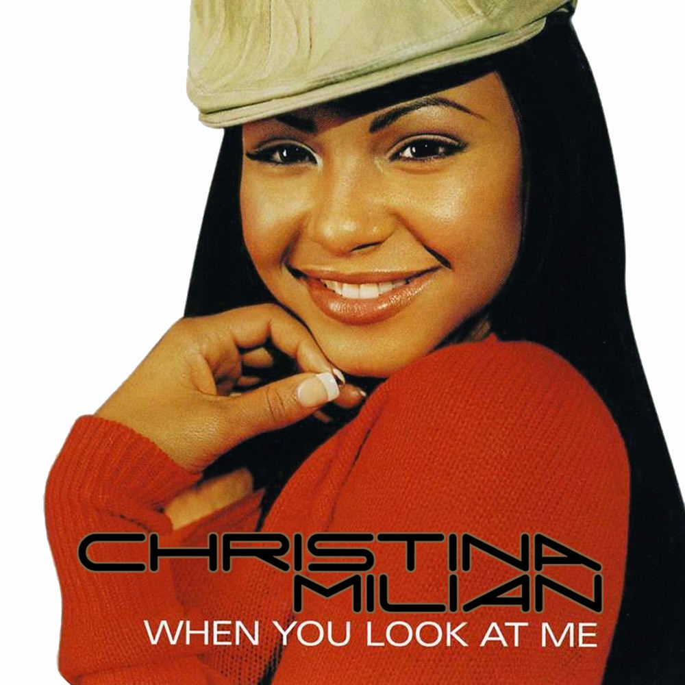 Christina Milian When You Look at Me cover artwork