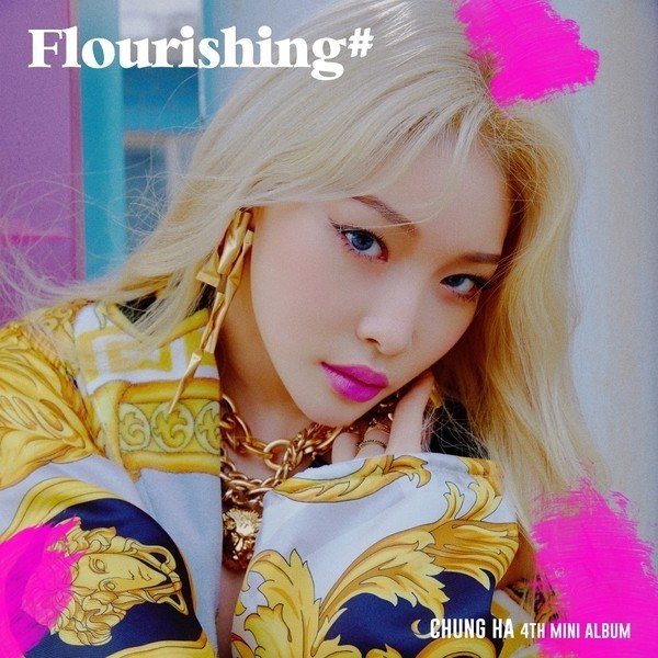 CHUNG HA Flourishing cover artwork