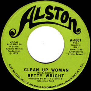 Betty Wright — Clean Up Woman cover artwork
