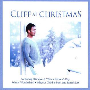 Cliff Richard Cliff at Christmas cover artwork
