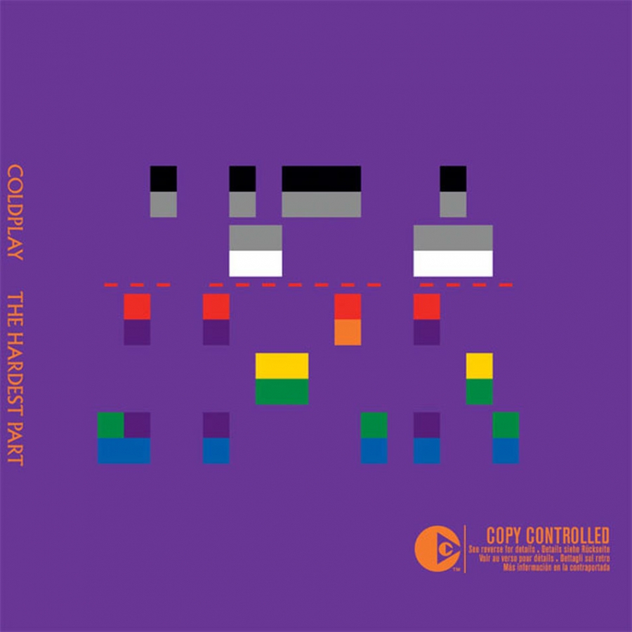 Coldplay — The Hardest Part cover artwork