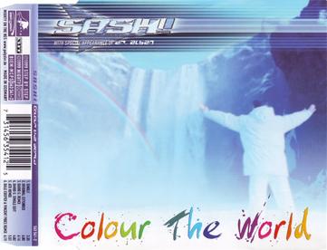 Sash! ft. featuring Dr. Alban Colour The World cover artwork