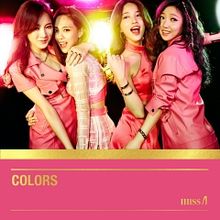 miss A — colors cover artwork