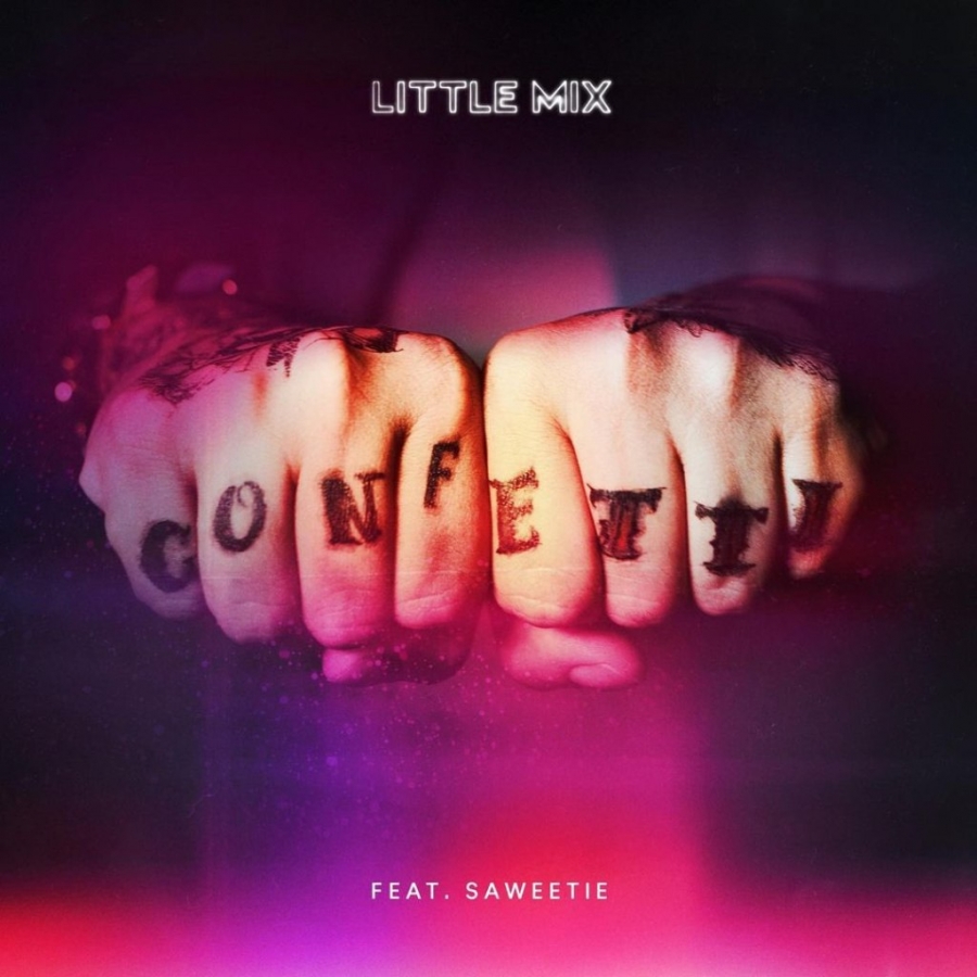 Little Mix ft. featuring Saweetie Confetti cover artwork