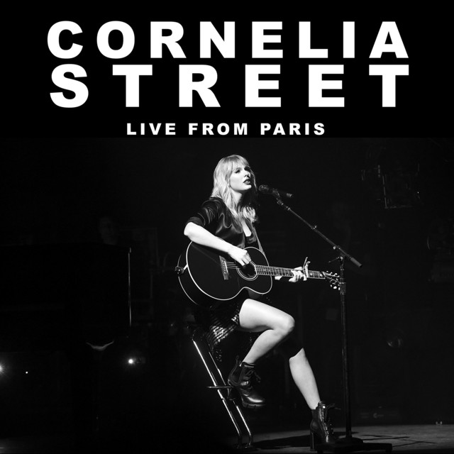 Taylor Swift Cornelia Street (Live From Paris) cover artwork