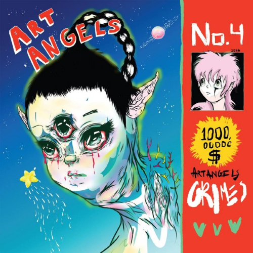 Grimes Artangels cover artwork