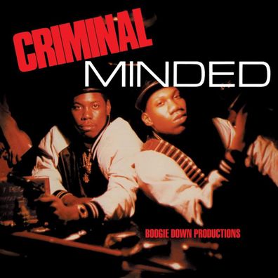 Boogie Down Productions Criminal Minded cover artwork