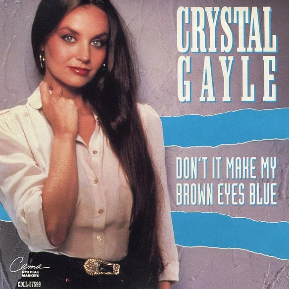 Crystal Gayle Don&#039;t It Make My Brown Eyes Blue cover artwork