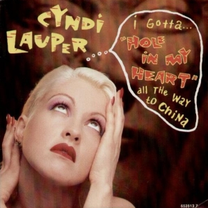 Cyndi Lauper — Hole In My Heart (All the Way to China) cover artwork
