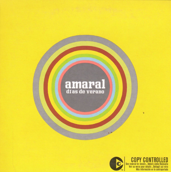 Amaral — Días de Verano cover artwork
