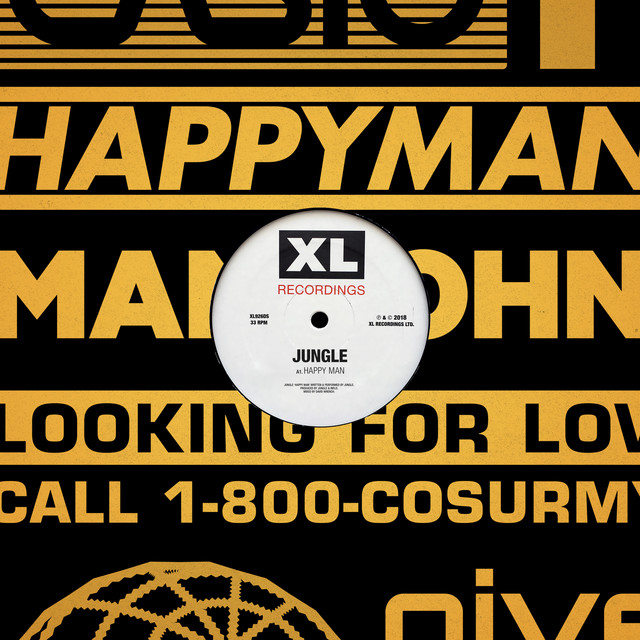 Jungle — Happy Man cover artwork