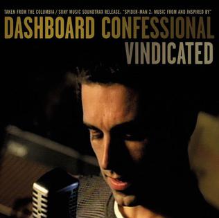 Dashboard Confessional — Vindicated cover artwork