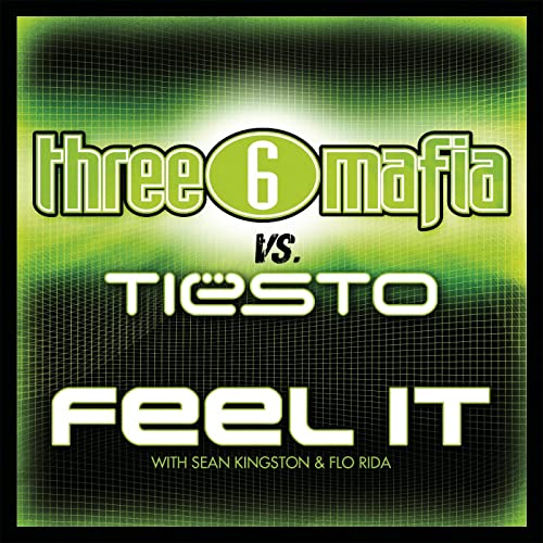 Three 6 Mafia, Tiësto, Sean Kingston, & Flo Rida Feel It cover artwork