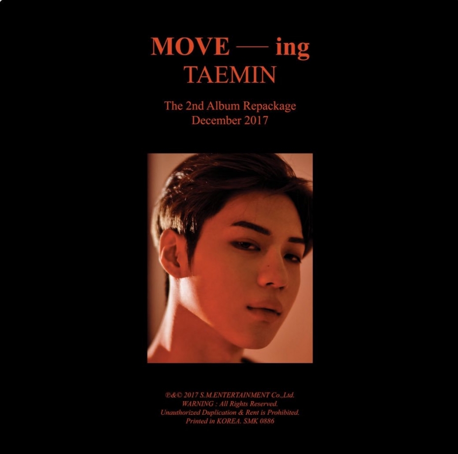 TAEMIN — MOVE-ing cover artwork