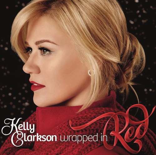Kelly Clarkson — Wrapped in Red cover artwork