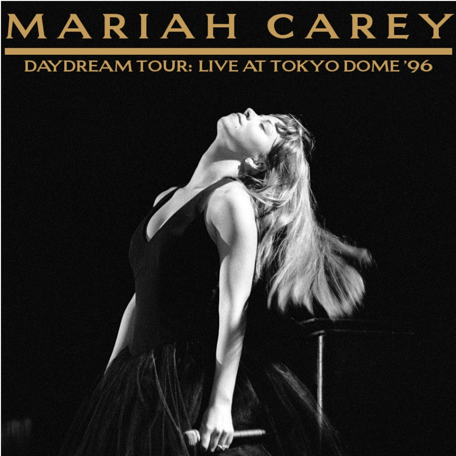 Mariah Carey Daydream Tour: Live at Tokyo Dome &#039;96 cover artwork