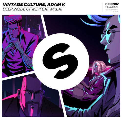 Vintage Culture & Adam K featuring MKLA — Deep Inside Of Me cover artwork