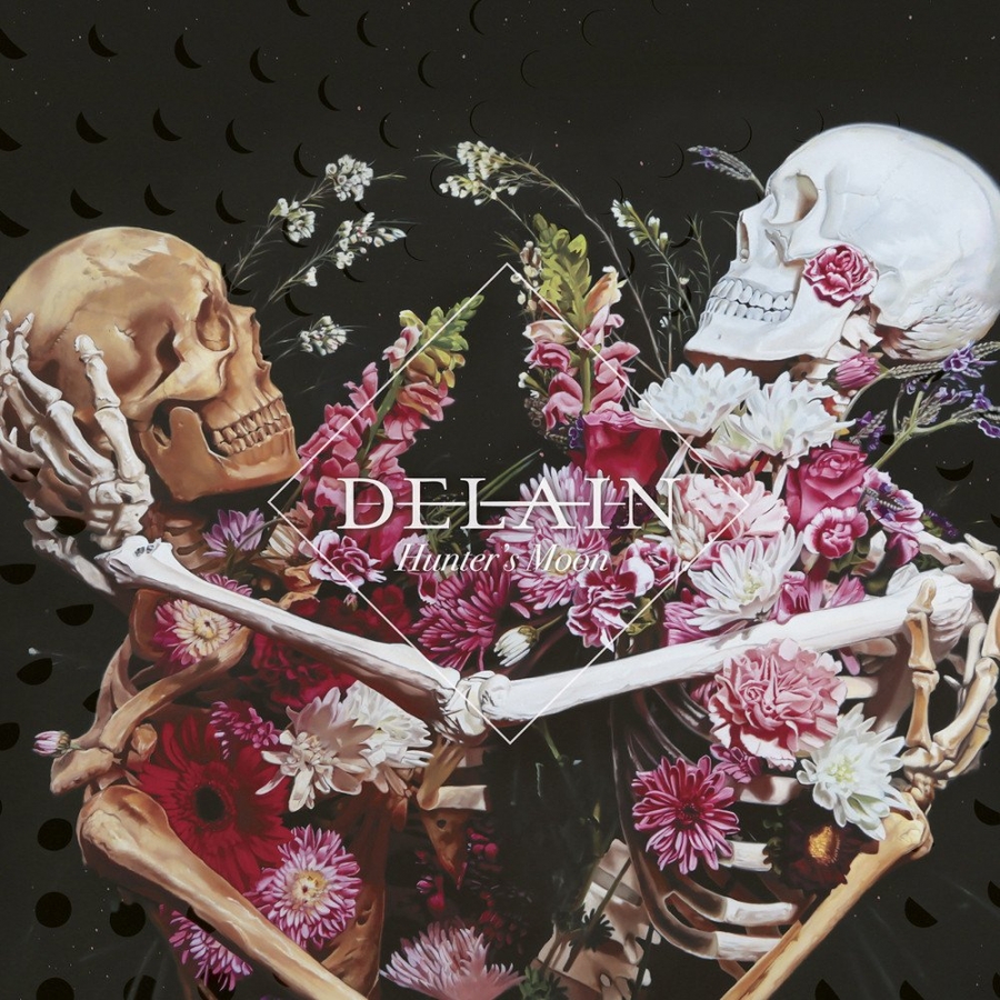 Delain Hunter&#039;s Moon cover artwork