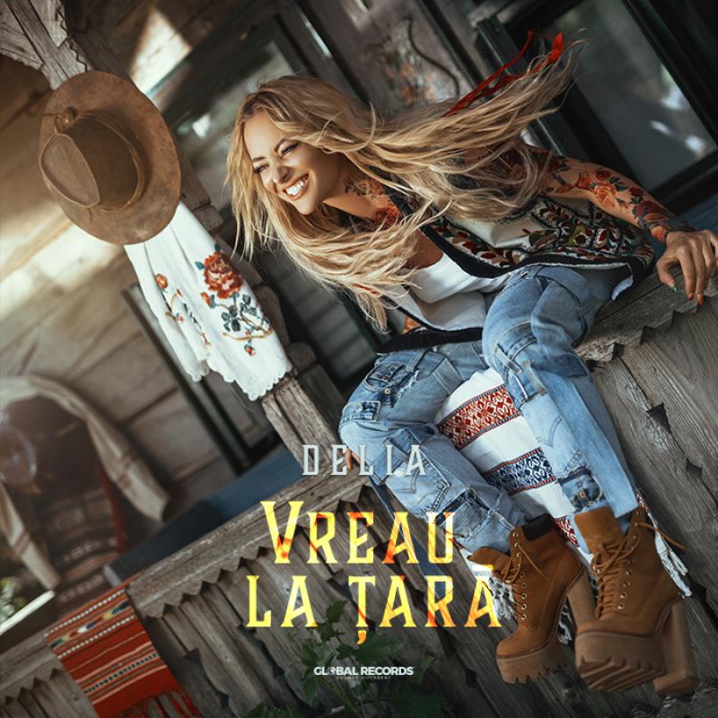 Delia — Vreau La Tara cover artwork