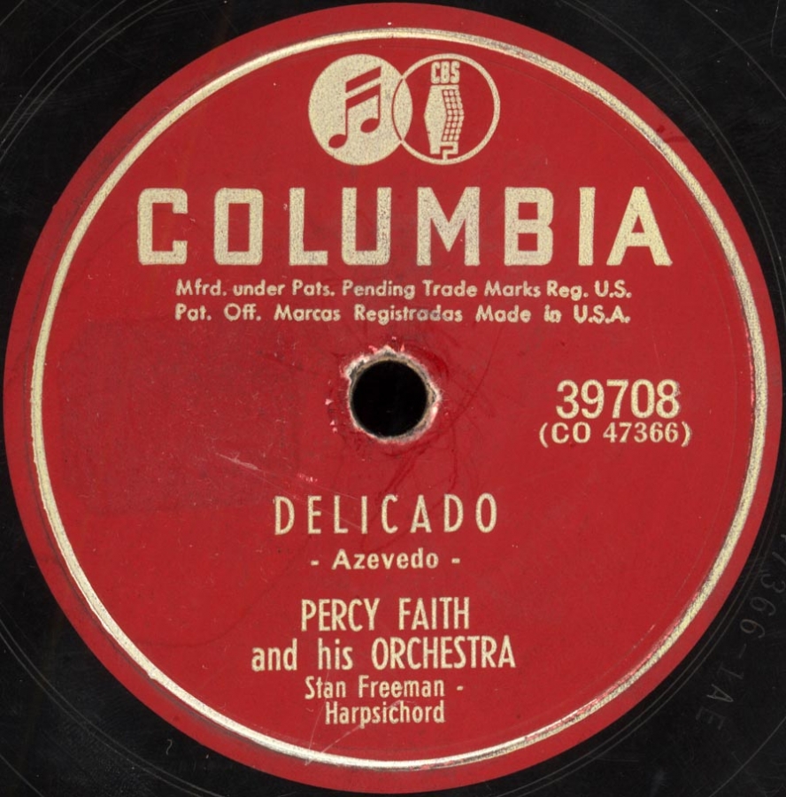 Percy Faith — Delicado cover artwork