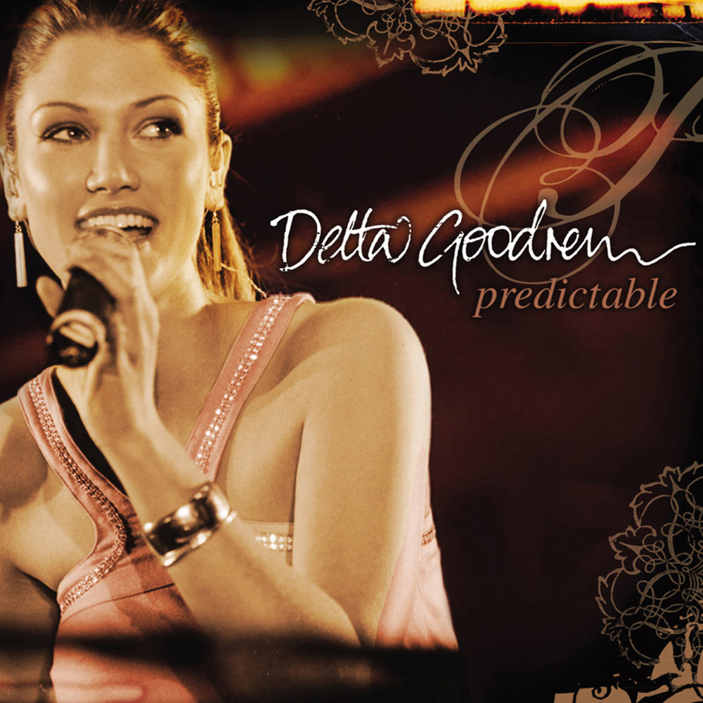 Delta Goodrem — Predictable cover artwork
