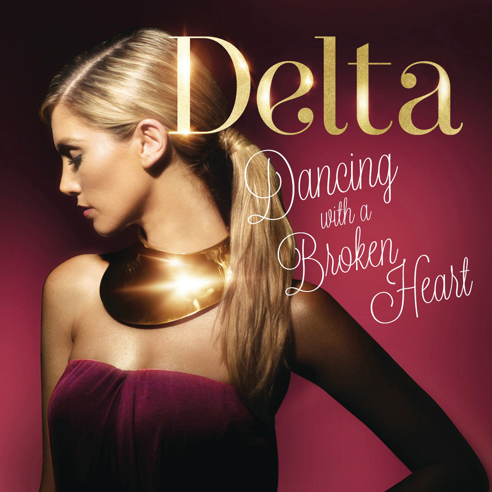 Delta Goodrem — Dancing with a Broken Heart cover artwork