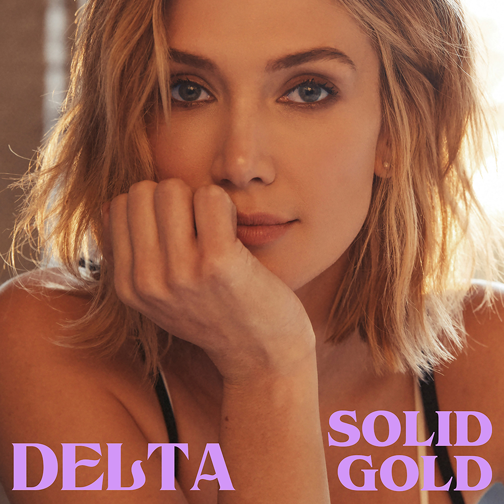 Delta Goodrem — Solid Gold cover artwork