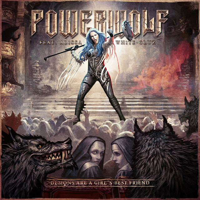 Powerwolf ft. featuring Alissa White-Gluz Demons Are a Girl&#039;s Best Friend cover artwork