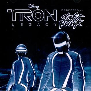 Daft Punk Derezzed cover artwork