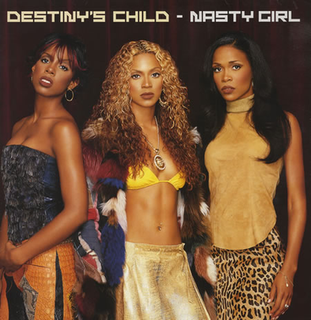 Destiny&#039;s Child Nasty Girl cover artwork