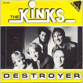 The Kinks Destroyer cover artwork