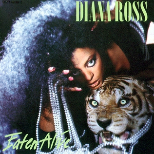 Diana Ross — Eaten Alive cover artwork