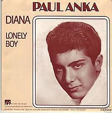 Paul Anka — Diana cover artwork
