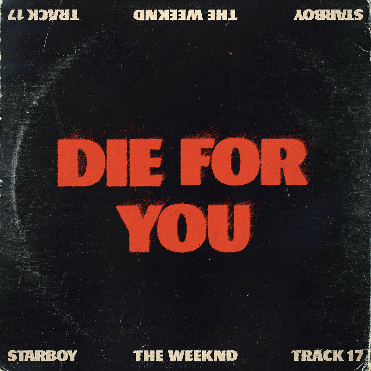 The Weeknd — Die For You cover artwork