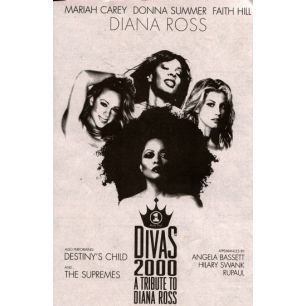 Diana Ross VH1 Divas 2000: A Tribute To Diana Ross cover artwork