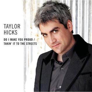 Taylor Hicks — Do I Make You Proud cover artwork