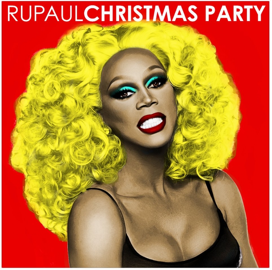 RuPaul featuring Markaholic — Hey Sis, It&#039;s Christmas cover artwork