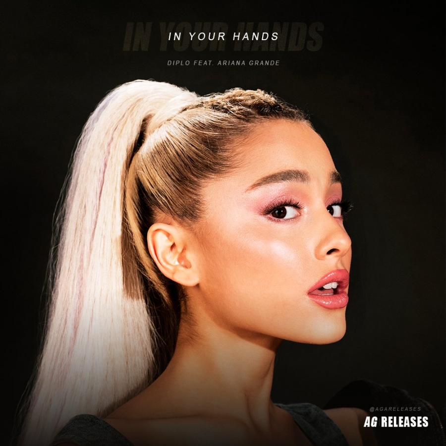 Ariana Grande ft. featuring Diplo In Your Hands cover artwork