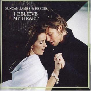 Duncan James & Keedie — I Believe My Heart cover artwork