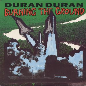 Duran Duran Burning the Ground cover artwork