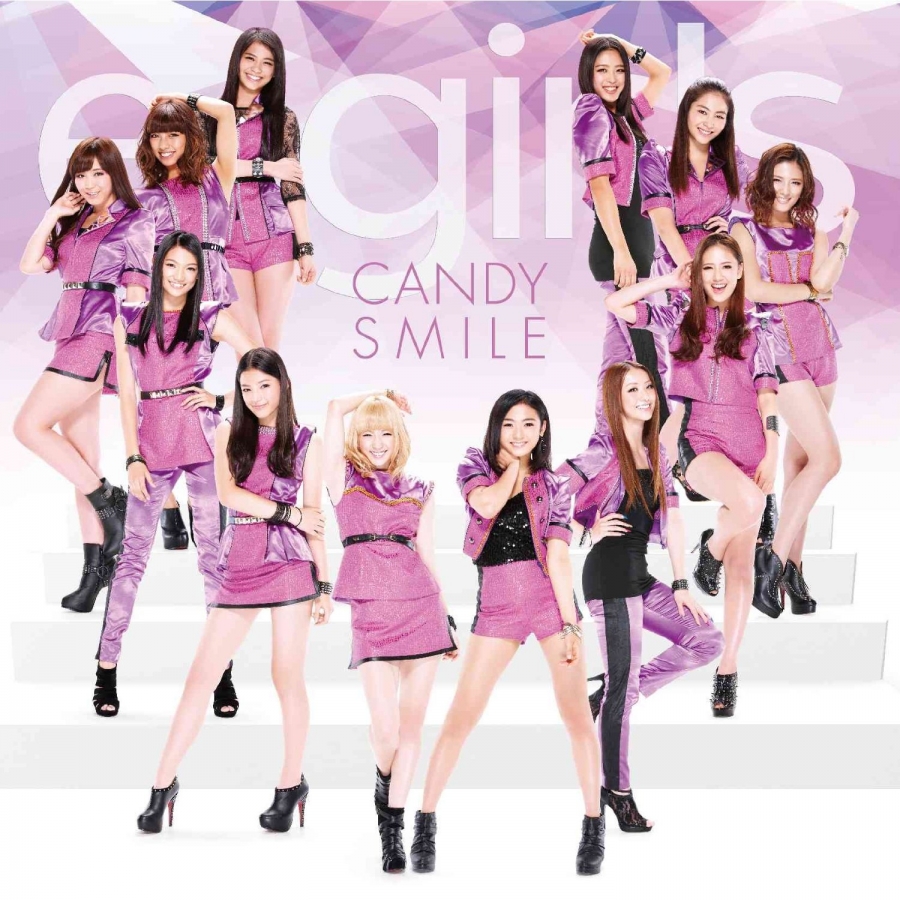 E-girls CANDY SMILE cover artwork