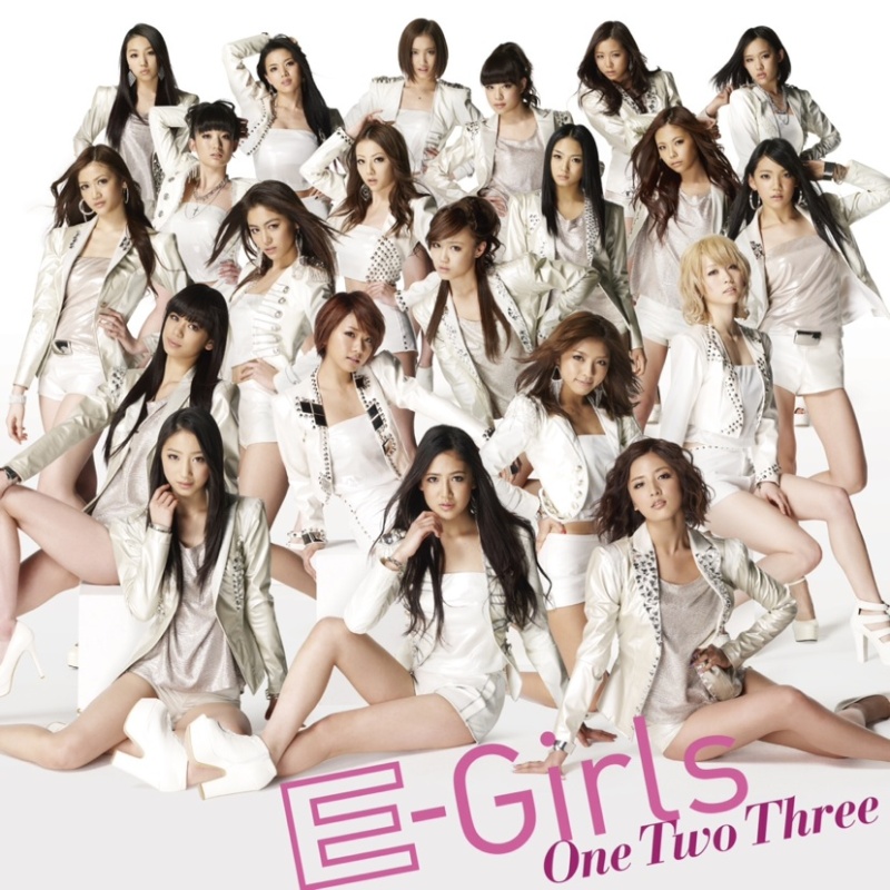 E-girls One Two Three cover artwork