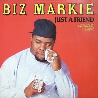 Biz Markie Just a Friend cover artwork