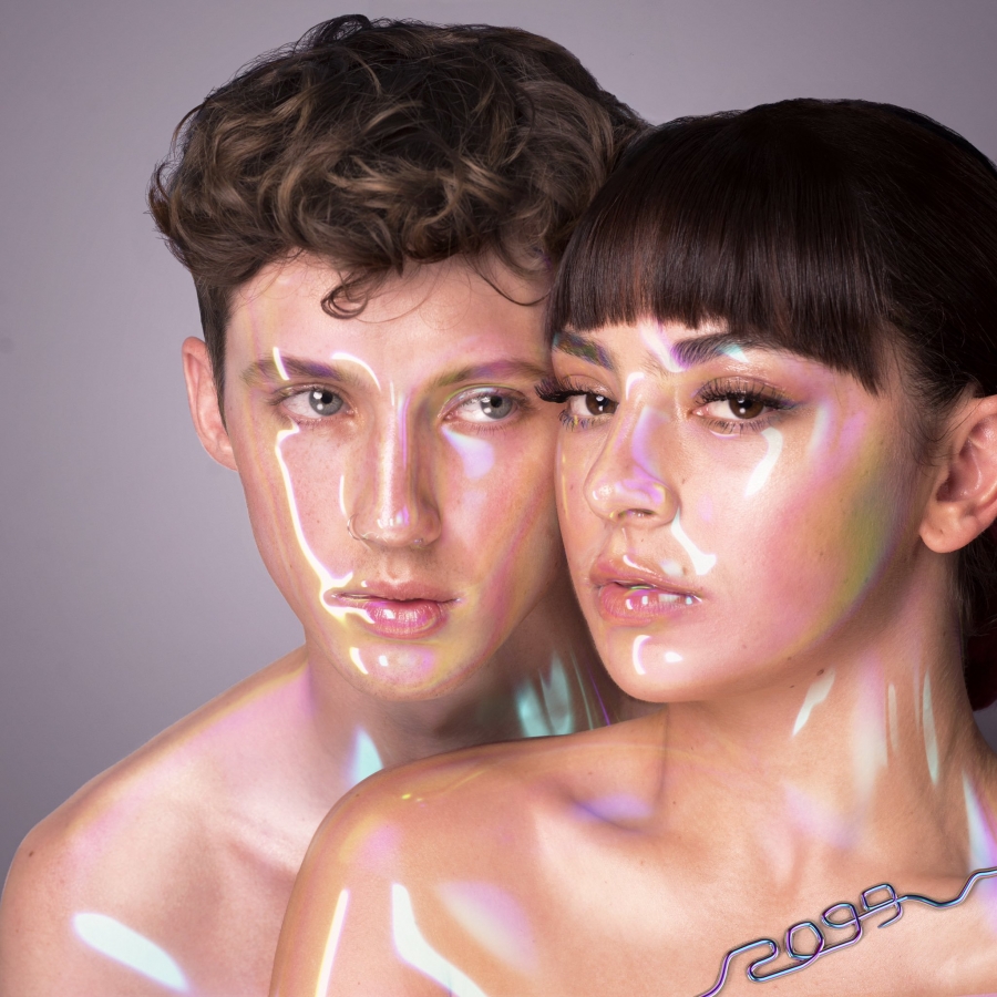 Charli XCX ft. featuring Troye Sivan 2099 cover artwork