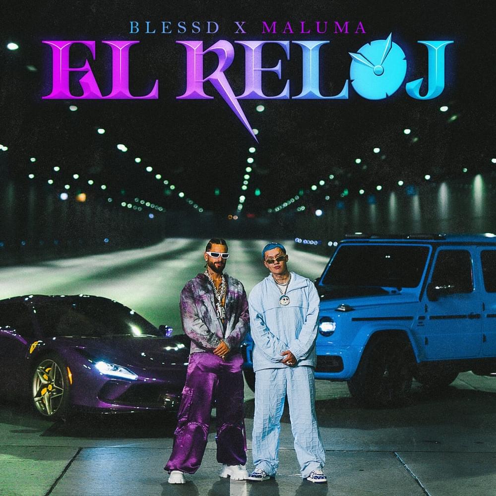 Blessd & Maluma — EL RELOJ cover artwork