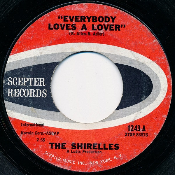 The Shirelles — Everybody Loves a Lover cover artwork