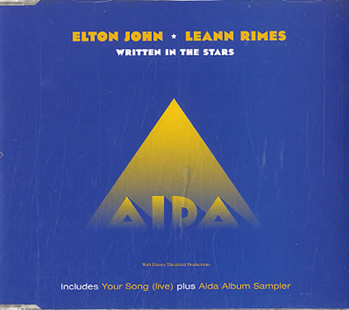 Elton John & LeAnn Rimes — Written in the Stars cover artwork